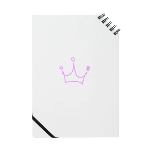 crown×ラベンダーピンク Notebook