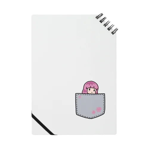 すん顔女子(おかっぱ) Notebook