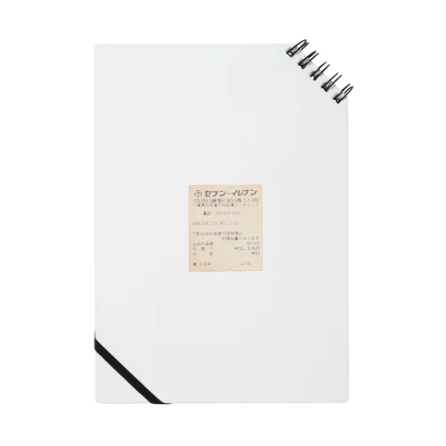 Receipt_001 Notebook