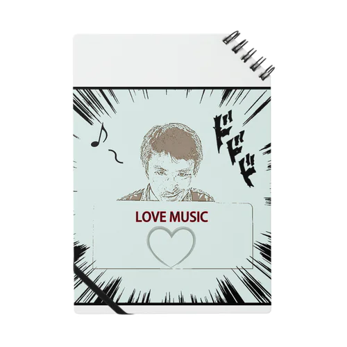 ダーク良太（LOVE MUSIC） Notebook