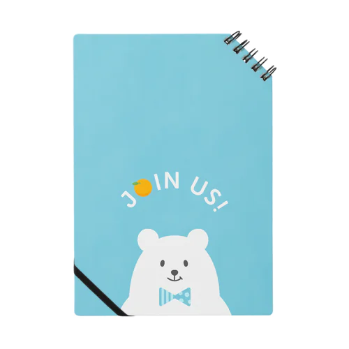 JOIN US! - blue Notebook