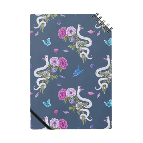 anemone(navy) Notebook