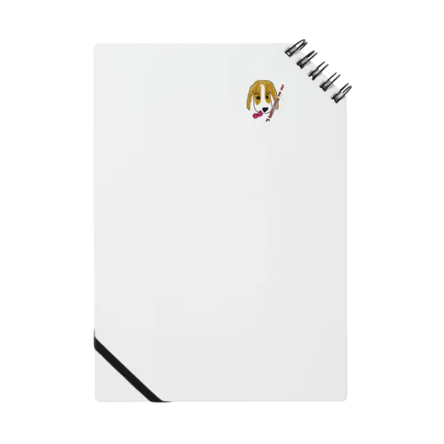 ファゴットを吹くビーグル Notebook