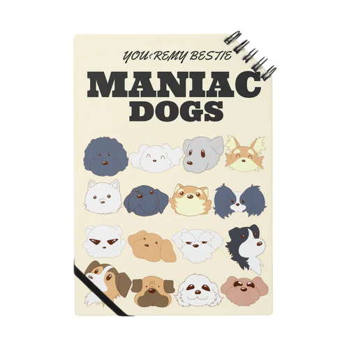 MANIAC DOGS オールスターズ Notebook