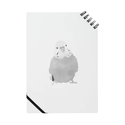 墨絵風セキセイインコ  Notebook