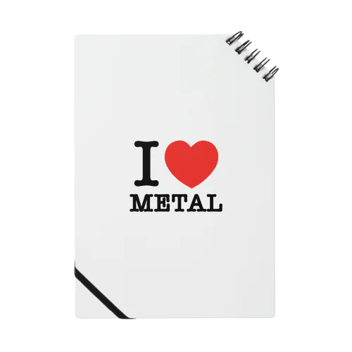 I LOVE METAL ノート