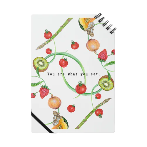 You are what you eat. Notebook