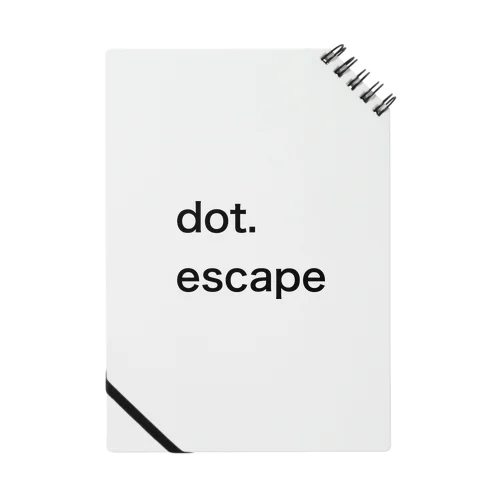 dot.escape ビッグロゴ Notebook