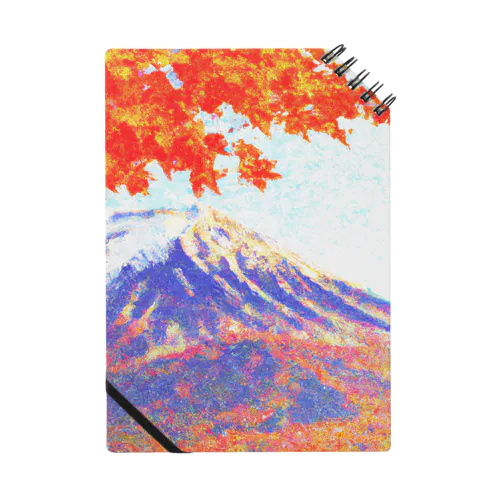 紅葉と富士 Notebook