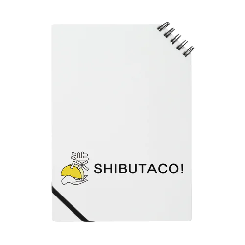 ＼渋谷でタコス！／ SHIBUTACO! 公式ロゴ（横） Notebook
