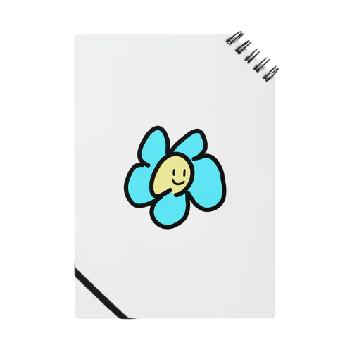 青いお花さん ノート