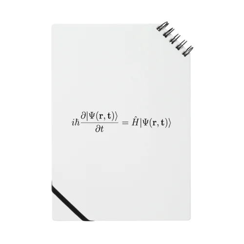 シュレディンガー方程式1 Notebook
