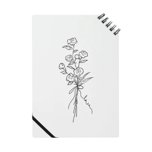 simple flower ノート
