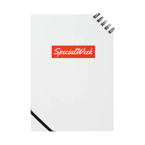 SpecialWeekボックスロゴ Notebook