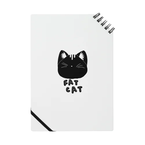 FAT  CATグッズ Notebook