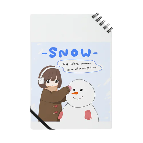 making snowmen ノート