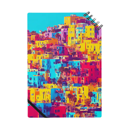 colorful houses Notebook