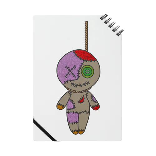 HANGING VOODOO DOLL Notebook