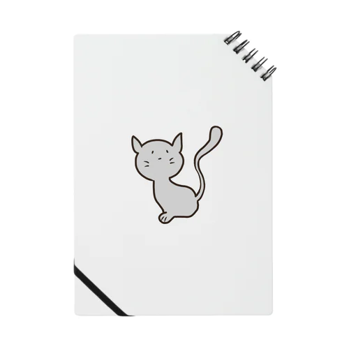 グレーの猫 Notebook