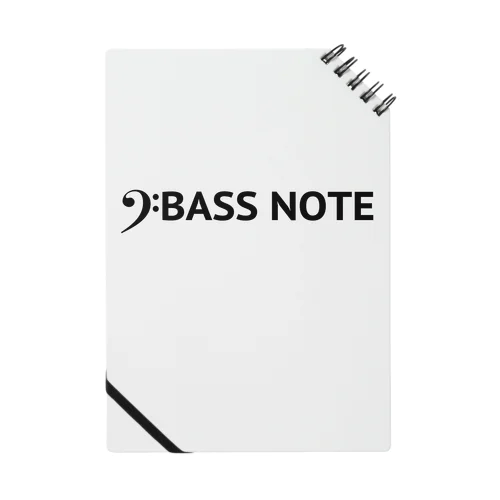 BASS NOTE Notebook