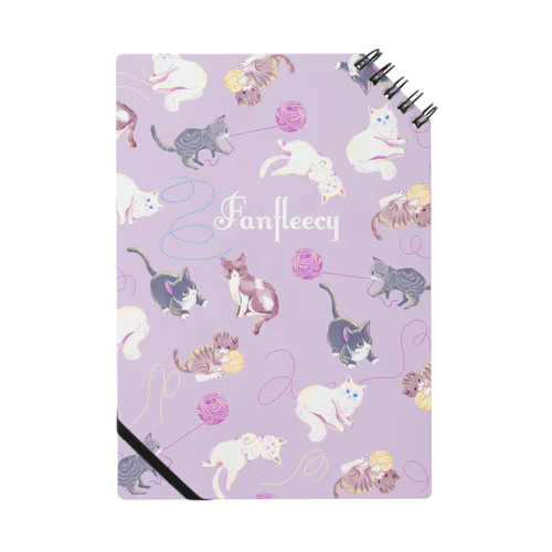 meow meow(purple) Notebook