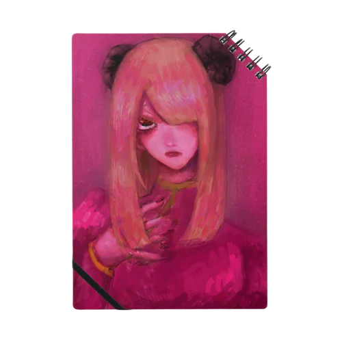  pink girl  Notebook