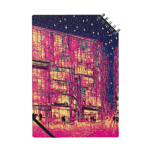 modern pink city ノート