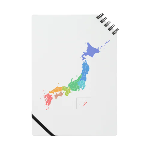 日本地図柄シリーズ Notebook