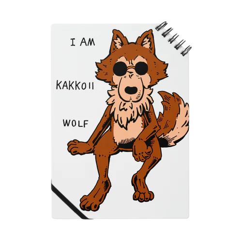 KAKKOII WOLF ブラウン ノート