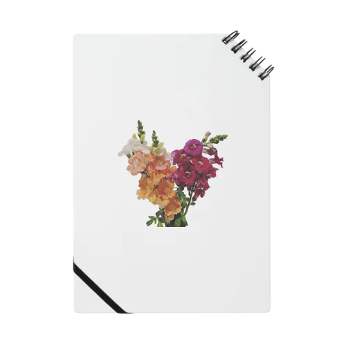 Heart Flower Notebook