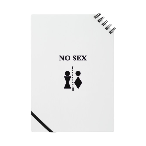 NO SEX ロゴ Notebook