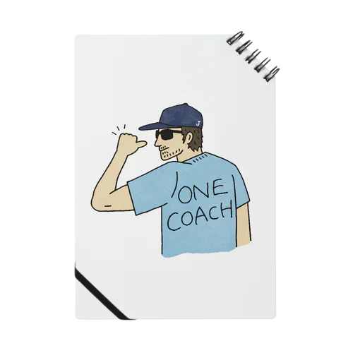 ONE COACHグッズ5 ノート