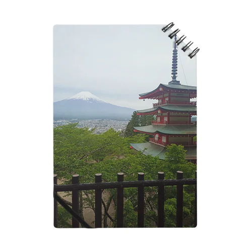 富士山と五重塔 Notebook