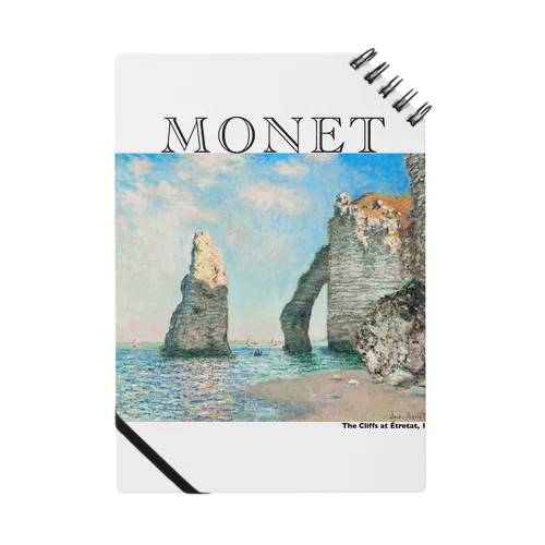 モネ　エトルタの断崖  Claude Monet Notebook