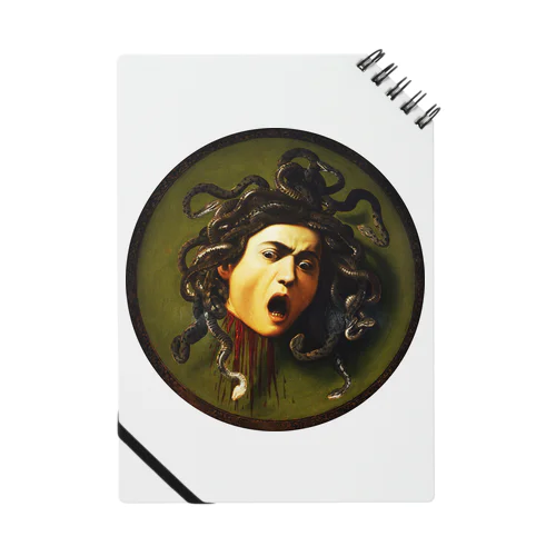 メドゥーサ　カラヴァッジオ　Caravaggio / Medusa Notebook