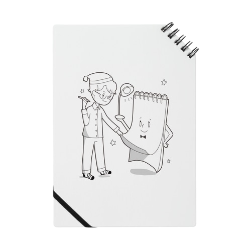 明日何をするか一緒に考えるメモ帳くん Notebook