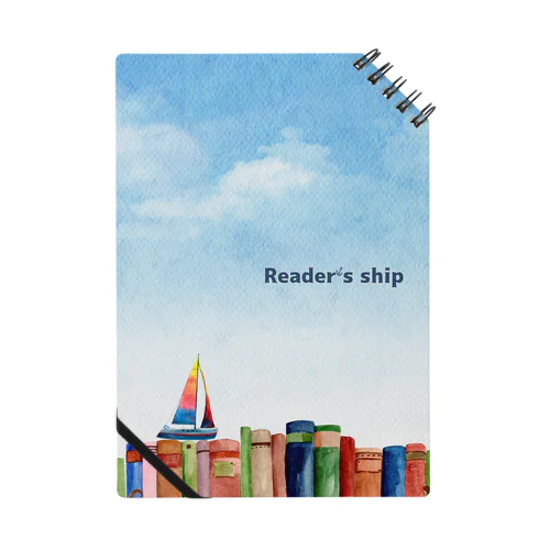 Reader's shipロゴ入り文房具 Notebook