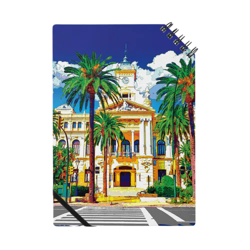 スペイン マラガの市庁舎 ノート