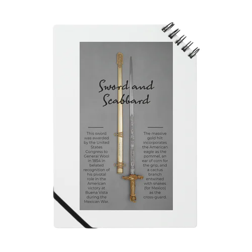 剣と鞘　Sword and Scabbard Notebook