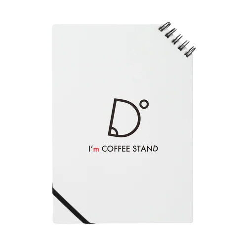 I'm COFFEE STANDオリジナルロゴ ノート