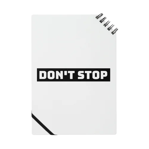 don't stop ノート