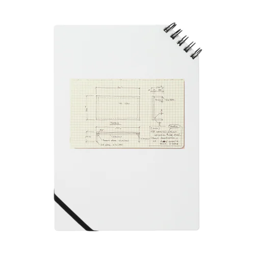 テーブルの設計図 Notebook