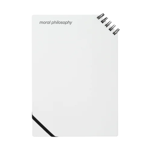 moral philosophy（道徳哲学） Notebook