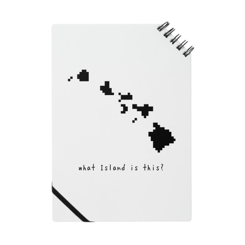 Hawaii map Notebook