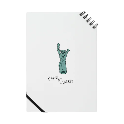 STATUE OF LIBERTY_透明 Notebook