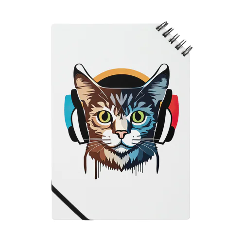 DJ Cat Notebook