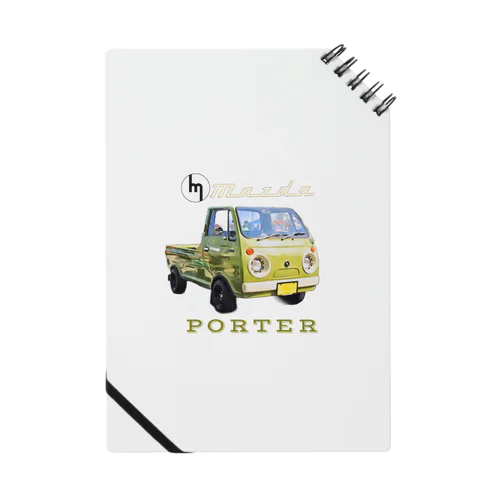 PORTER（グリーン） Notebook