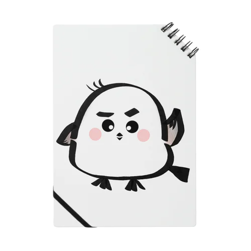 手をあげるシマエナガくん Notebook