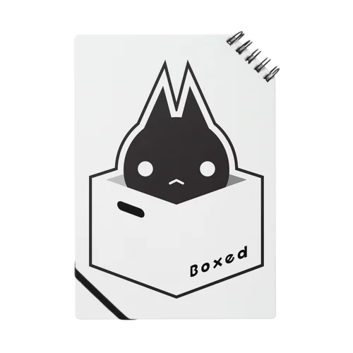 【Boxed * Cat】黒Ver ノート