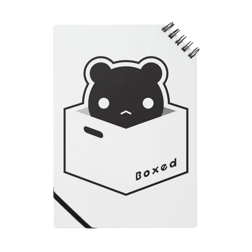 【Boxed * Bear】黒Ver ノート